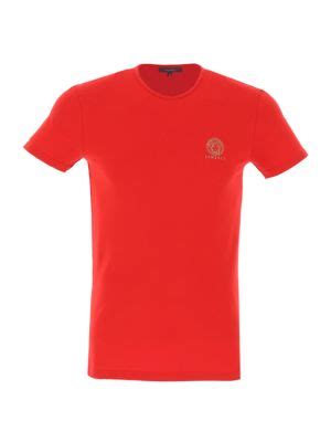 versace crewneck logo t-shirt